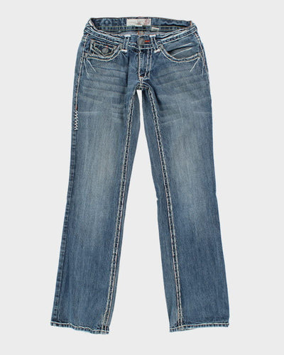 Vintage Y2K Laguna Beach Gothic Light Wash Jeans - W28 L33