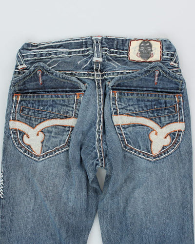 Vintage Y2K Laguna Beach Gothic Light Wash Jeans - W28 L33