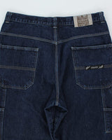Vintage 90's Wide Leg Marithe Francois Girbaud Dark Wash Jeans - W34 L30