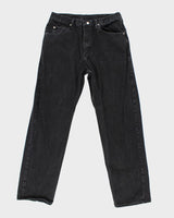 Vintage Wrangler Relaxed Fit Dark Wash Jeans - W36 L30
