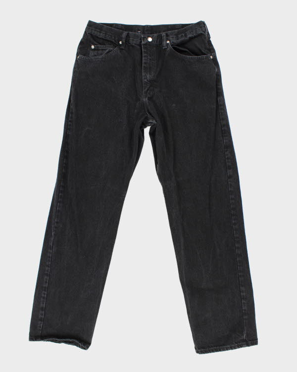 Vintage Wrangler Relaxed Fit Dark Wash Jeans - W36 L30