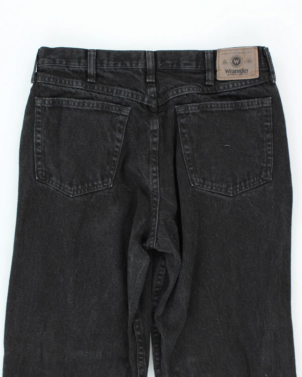 Vintage Wrangler Relaxed Fit Dark Wash Jeans - W36 L30