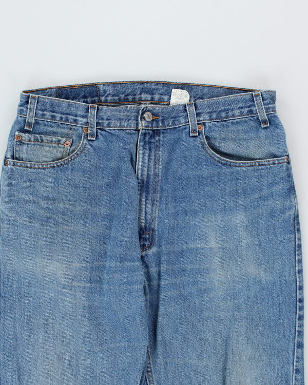 Vintage Levi's 505 Relaxed Fit Medium Wash Jeans - W34 L30 – Rokit