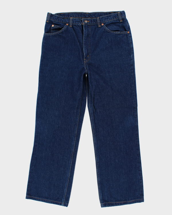 Vintage Levi's Orange Tab 517 Straight Fit Dark Wash Jeans - W32 L28