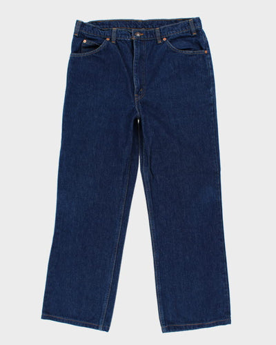 Vintage Levi's Orange Tab 517 Straight Fit Dark Wash Jeans - W32 L28