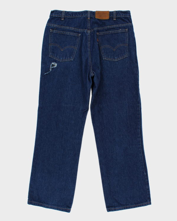 Vintage Levi's Orange Tab 517 Straight Fit Dark Wash Jeans - W32 L28