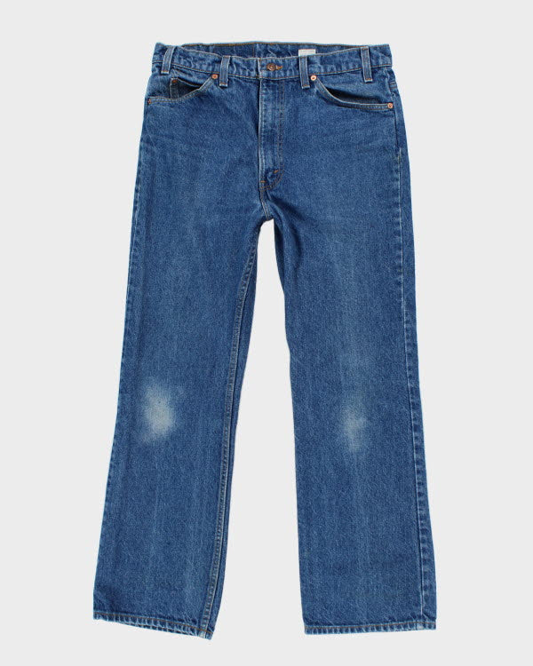 Vintage Levi's Orange Tab 517 Straight Fit Medium Wash Jeans - W35 L28