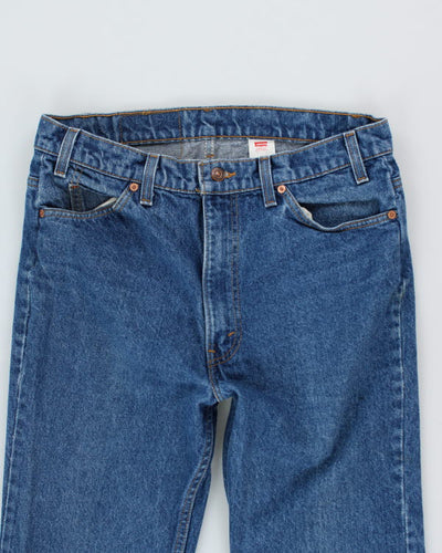 Vintage Levi's Orange Tab 517 Straight Fit Medium Wash Jeans - W35 L28