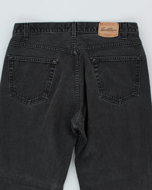 Vintage Levi's Strauss Signature Tapered Grey Wash Jeans - W34 L28