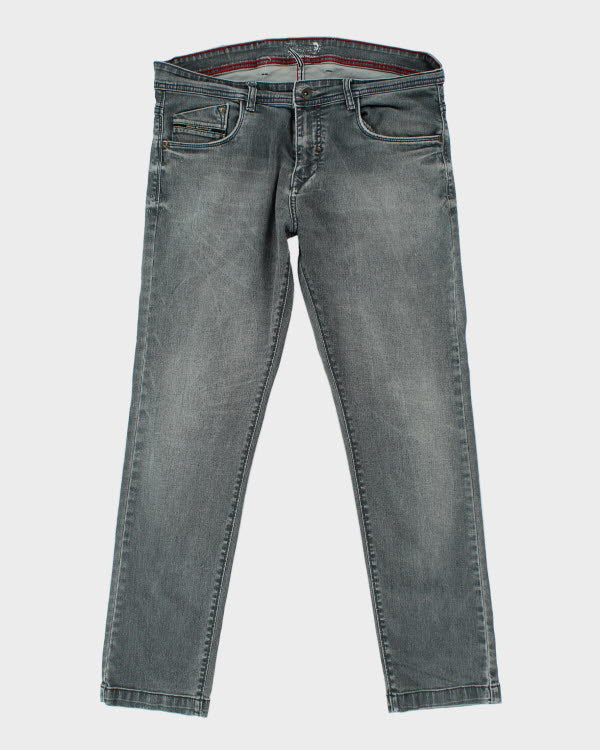 Vintage Y2K Diesel Slim Fit Grey Wash Jeans - W36 L29