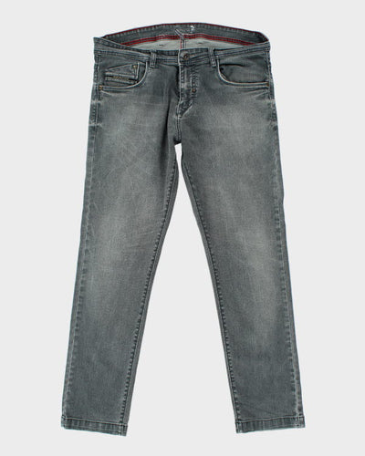 Vintage Y2K Diesel Slim Fit Grey Wash Jeans - W36 L29