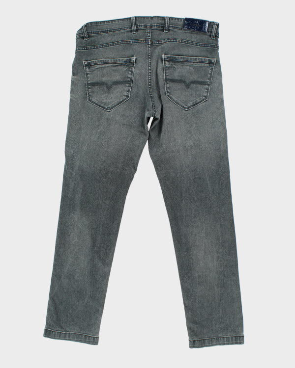 Vintage Y2K Diesel Slim Fit Grey Wash Jeans - W36 L29