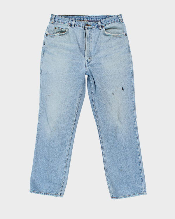 Vintage 80's Levi's 619 Bootcut Orange Tab Jeans - W34 L28
