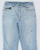 Vintage 80's Levi's 619 Bootcut Orange Tab Jeans - W34 L28