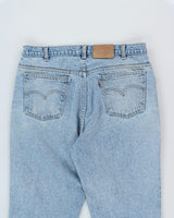 Vintage 80's Levi's 619 Bootcut Orange Tab Jeans - W34 L28