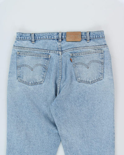 Vintage 80's Levi's 619 Bootcut Orange Tab Jeans - W34 L28