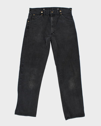 Vintage 90's Key Baggy Grey Stone Wash Jeans - W32 L29