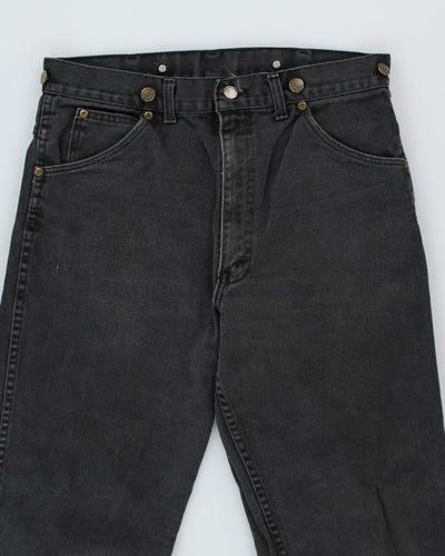 Vintage 90's Key Baggy Grey Stone Wash Jeans - W32 L29
