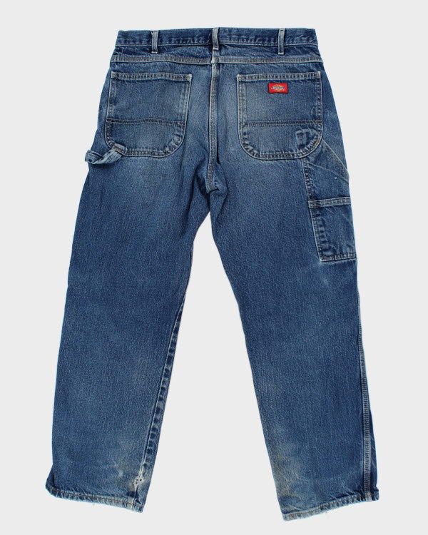 Vintage Dickies Wide Leg Carpenter Jeans - W32 L28 – Rokit