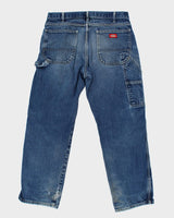 Vintage Dickies Wide Leg Carpenter Jeans - W32 L28