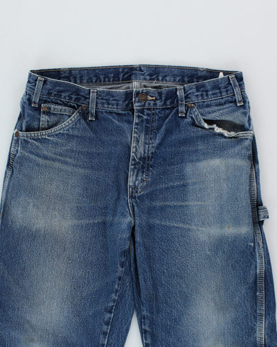 Vintage Dickies Wide Leg Carpenter Jeans - W32 L28