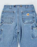 Vintage Carhartt Wide Fit Carpenter Jeans - W32 L30