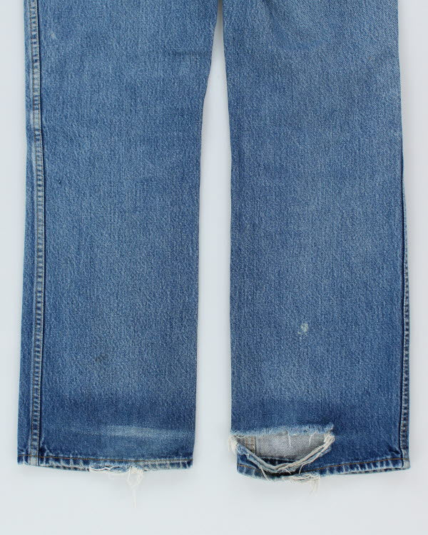 Vintage Customised Distressed Denim Jeans - W32 L30