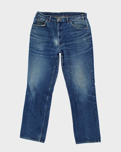 Vintage 80's Levi's Orange Tab 619 Straight Leg Denim Jeans - W34 L29
