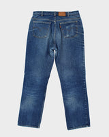 Vintage 80's Levi's Orange Tab 619 Straight Leg Denim Jeans - W34 L29