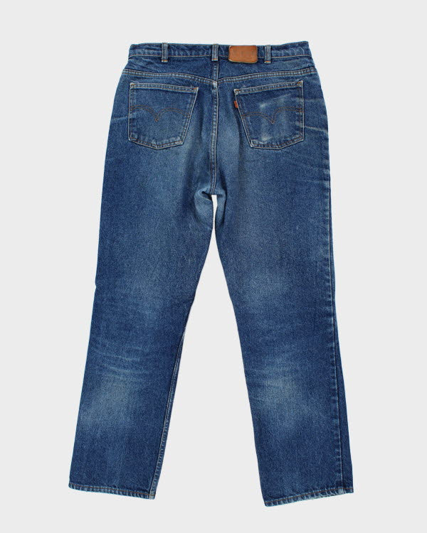 Vintage 80's Levi's Orange Tab 619 Straight Leg Denim Jeans - W34 L29