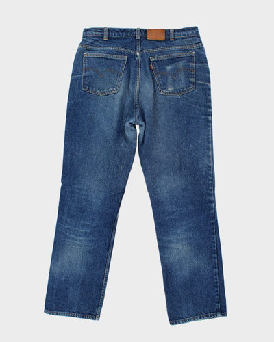 Vintage 80's Levi's Orange Tab 619 Straight Leg Denim Jeans - W34 L29