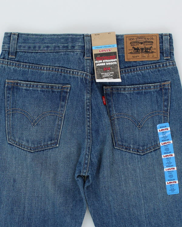 Deadstock Levi's 514 Slim Straight Jeans - W30 L28