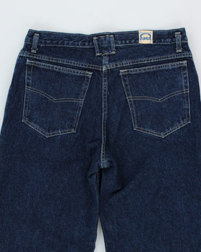 Vintage Silver Dark Wash Jeans - W34 L34