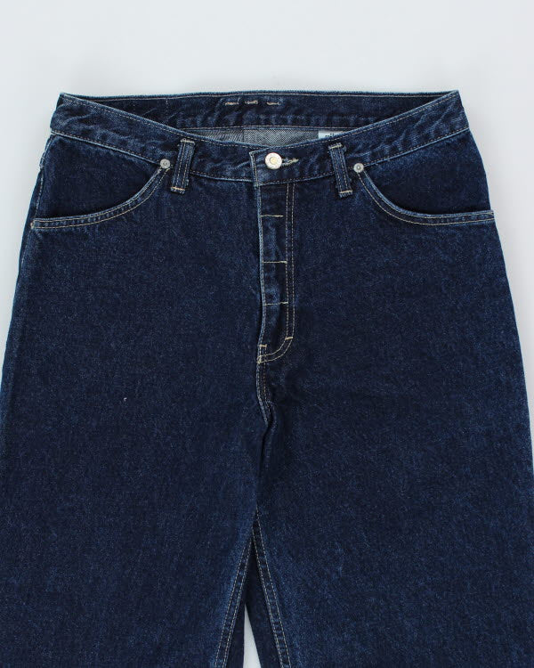 Vintage Silver Dark Wash Jeans - W33 L34