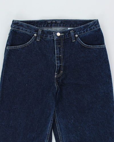 Vintage Silver Dark Wash Jeans - W33 L34