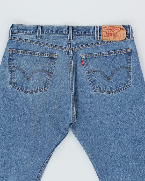 Vintage 00s Levi's 501 Blue Jeans - W38 L28