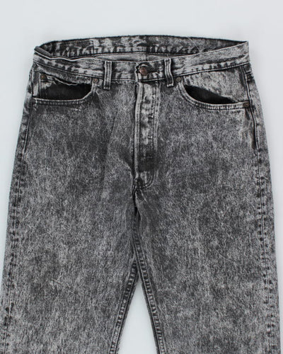 Vintage Levi's 501 Acid Wash Jeans - W34 L30