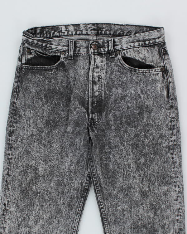 Vintage Levi's 501 Acid Wash Jeans - W34 L30