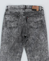 Vintage Levi's 501 Acid Wash Jeans - W34 L30