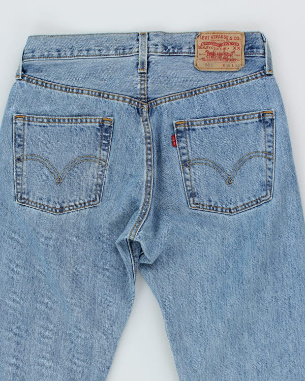 Vintage Levi's 501 Light Wash Denim Jeans - W28 L30