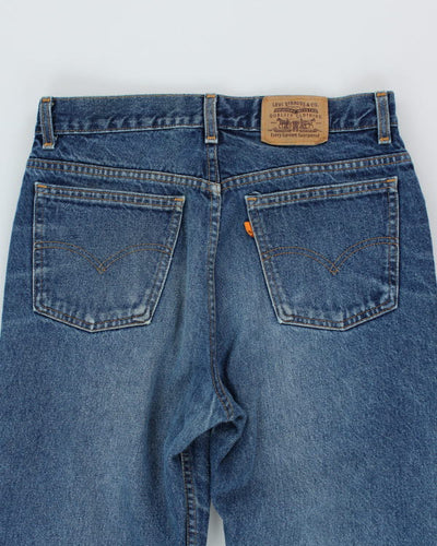 Vintage Levi's Orange Tab 501 Dark Wash Denim Jeans - W30 L28