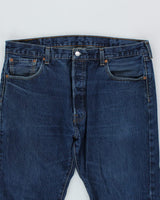 Vintage Levi's 501 Dark Medium Wash Denim Jeans - W36 L29