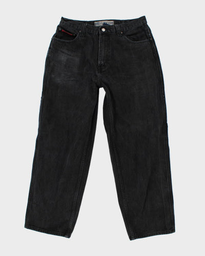 Vintage Polo Assn Baggy Black Jeans - W32 L29