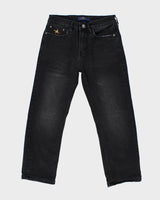 Vintage Polo Bear Embroidered Black Jeans - W30 L25