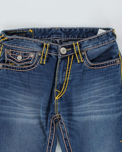 Vintage Y2K True Religion Dark Wash Straight Leg Jeans - W32 L27