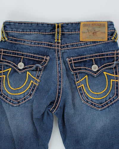 Vintage Y2K True Religion Dark Wash Straight Leg Jeans - W32 L27