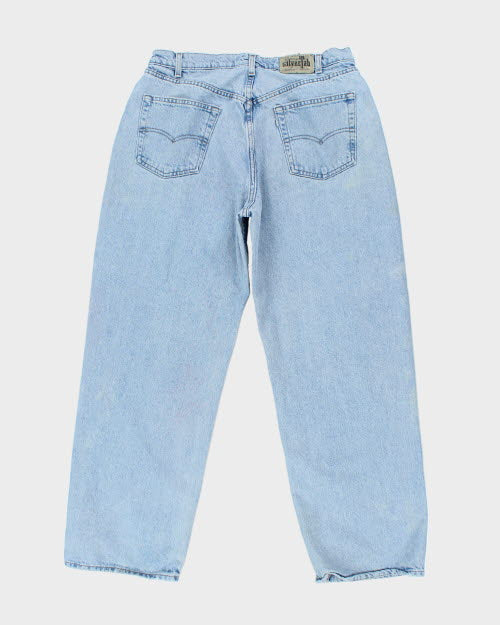 Levi's silverTab BAGGY デニム W36 L30 Vintage 90's Levi's Silver Tab Maximum Baggy Jeans - W36 L30 – Rokit