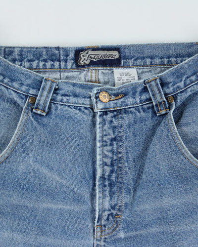 Vintage Y2K Squared Baggy Jeans - W32 L32