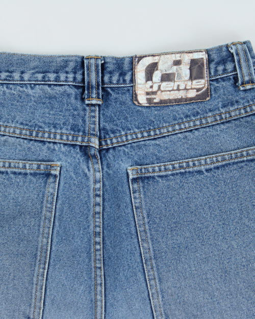 Vintage Y2K Squared Baggy Jeans - W32 L32