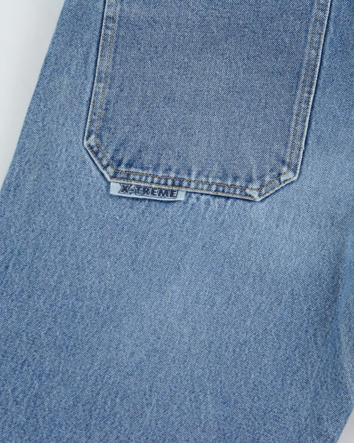 Vintage Y2K Squared Baggy Jeans - W32 L32